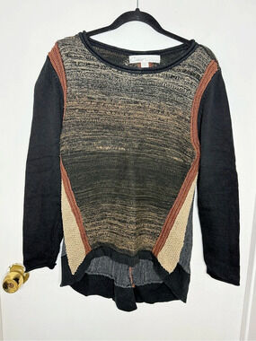 Curio New York Color Block Sweater XL